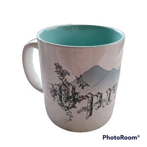 Vintage Opryland Coffee Mug Nashville, Tennessee TN Great Smoky Mountains Trees